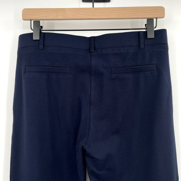 Betabrand Classic Dress Pant Yoga Pants Boot Cut Navy Blue Size‎ Medium Business - Picture 13 of 15